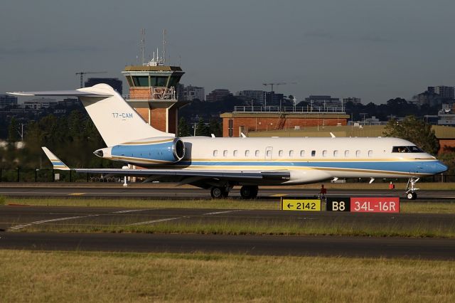 Bombardier Global Express (T7-CAM) - on 30 November 2018