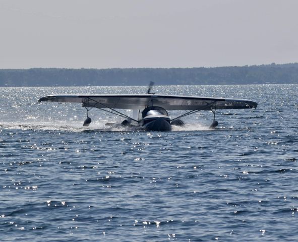 N312AC — - Landing on Lake Bemidji, MN