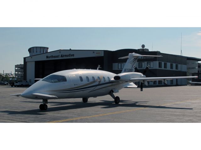 Piaggio P.180 Avanti (N159SL) - Great aircraft. Jet speeds at turboprop fuel flows.