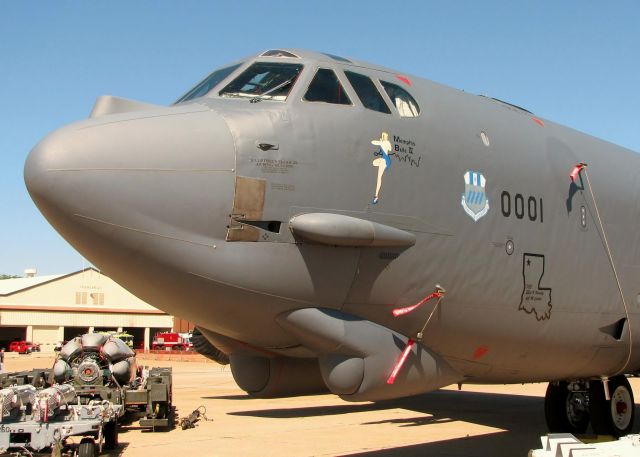 Boeing B-52 Stratofortress (60-0001) - “Memphis Belle IV” at Barksdale Air Force Base.