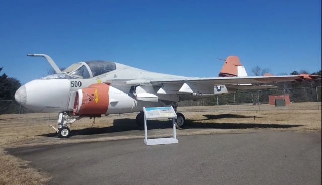 Grumman Prowler (15-6997) - A-6E Intruder on display at NAS Patuxent River Air Museum 