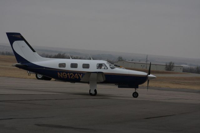 Piper Malibu Mirage (JETRACN) - I took this pic as Mike Arrived today via Black Hills Airport