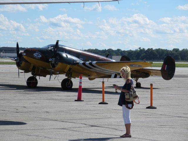 Beechcraft 18 (N70GA) - Beech C-45 Expeditor "Bucket-of-bolts" CAF