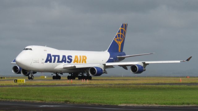 Boeing 747-400 (N493MC) - Operating for Qantas Freight.