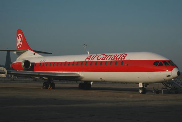 C-GCVL — - For filmwork the Air Provence Caravelle F-GCVL, parked in the Musée de l'air, has received the Air Canada livery introduced in 1977.