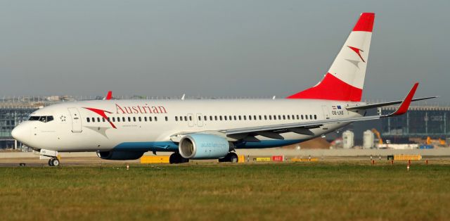 — — - Lining up at LHR.