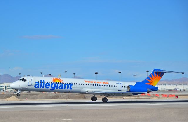 McDonnell Douglas MD-83 (N868GA) - N868GA Allegiant Air 1987 McDonnell Douglas MD-83 - c/n 49554 (DC-9-83) - Las Vegas - McCarran International Airport (LAS / KLAS)br /USA - Nevada February 27, 2015br /Photo: Tomás Del Coro