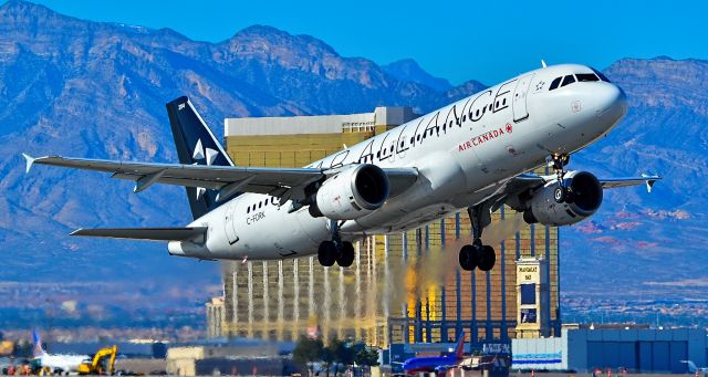 Airbus A320 (C-FDRK) - C-FDRK Air Canada 1989 Airbus A320-211 - cn 084 (Star Alliance) - Las Vegas - McCarran International Airport (LAS / KLAS)br /USA - Nevada November 7, 2015br /Photo: Tomás Del Coro