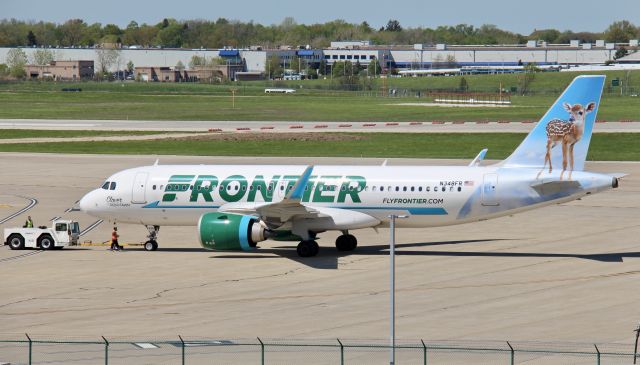Airbus A320neo (N348FR) - Flight 2435 to TPA (May 1st, 2021) 