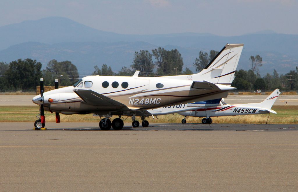 Beechcraft King Air 90 (N248MC) - KRDD - 1979 BEECH C90 Fixed wing multi engine (9 seats / 2 engines)Owner  IASCO FLIGHT TRAINING INC REDDING , CA, US (Corporation)