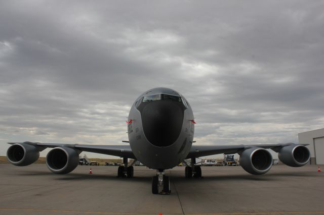 Boeing C-135FR Stratotanker (62-3576) - This old girl came in to the USAF inventory in 1962. She came in to DIA for a short stop last week. She is currently assigned to the 157 ARW with the New Hampshire ANG.