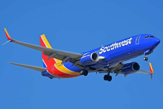 Boeing 737-800 (N8502Z) - Southwest 737-800 N8502Z at Sky Harbor on November 28, 2017. 