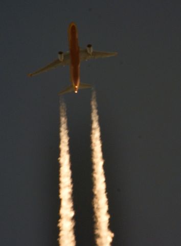 BOEING 767-300 — - DHL Air Ltd 975 N Kentucky Intl to Brussels over Cleveland 35,000 ft. 11-2-14.