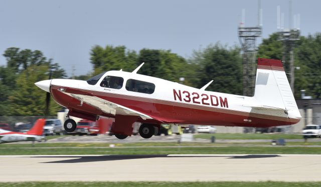 Mooney M-20 (N322DM) - Airventure 2017