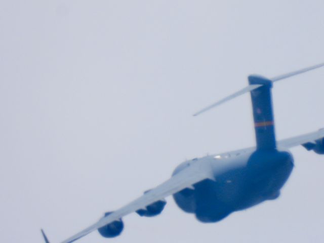 Boeing Globemaster III (96-0008) - CADDO82br /MAKING HIS FINI FLIGHT OVER Baxter Springs Kansas. br /08/19/22