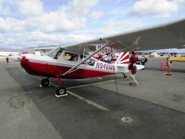 HELI-SPORT Kompress (N946MS) - On display at Brackett Field