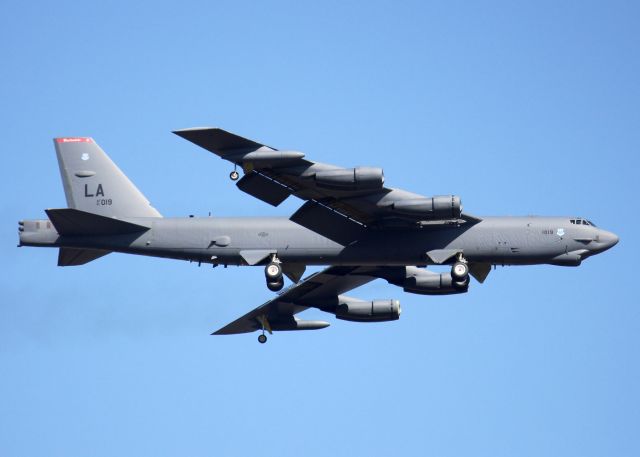 Boeing B-52 Stratofortress (61-0019) - At Barksdale Air Force Base.