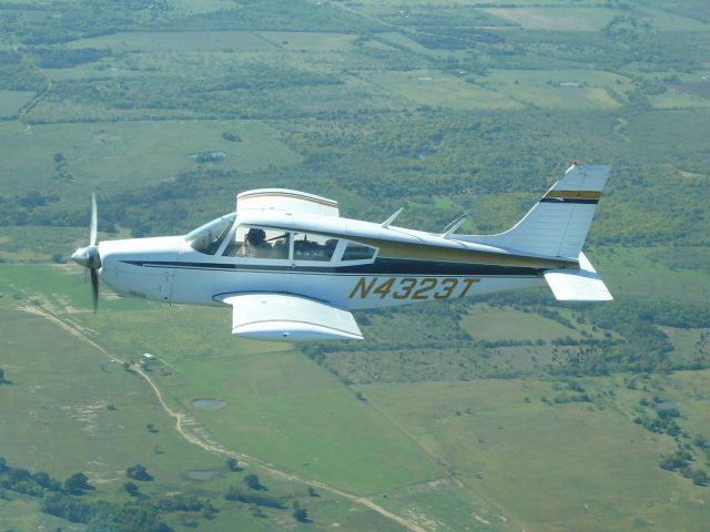 Piper Cherokee (N4323T) - October 28, 2006 1972 Piper Arrow II  over East Texas en route from Dallas Airpark F69 to the Reklaw Fly-in.