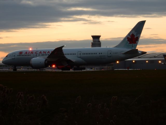 Boeing 787-8 (C-GHQY) - Air Canada 84 YYZ-TLV. Boeing 787-8 C-GHQY