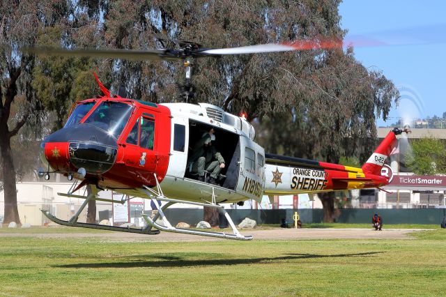 N181SD — - Landing at the Rose Bowl in Pasadena, CA for a disaster drill.