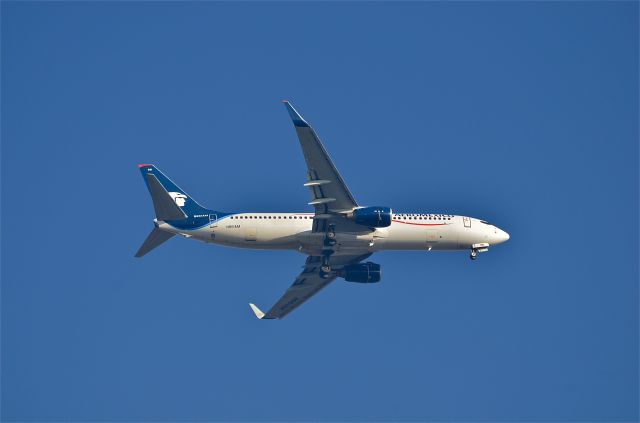 Boeing 737-700 (N861AM) - 0n finals into MMMX