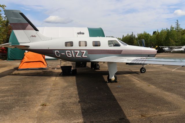 Piper Malibu Mirage (C-GIZZ) - C-GIZZ Piper Malibu Mirage 310 PA-46 RVA à CSQ4 Aéroport de Casey QC. le 02-09-2023 à 11:20