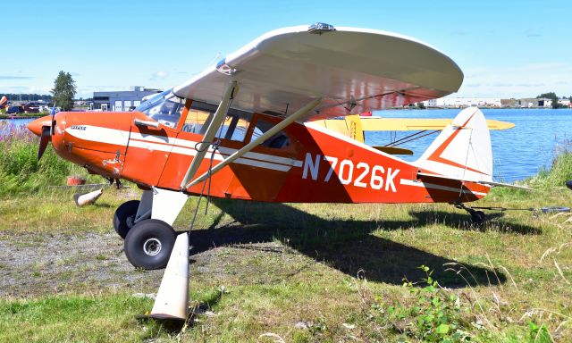 Piper PA-20 Pacer (N7026K) - Piper PA-20 Pacer N7026K in Anchorage Lake Hood Seaplane Base