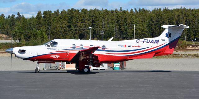 Pilatus PC-12 (C-FUAM) - AirMédic - Médévac