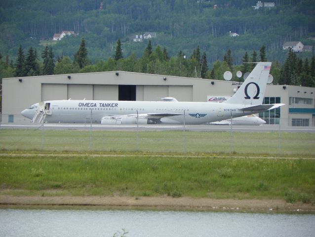 N707MQ — - Omega. Shes been here about a week doing flight trials.