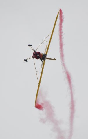 — — - Pietsch Airshow at Shaw AFB (1942 Interstate Cadet)