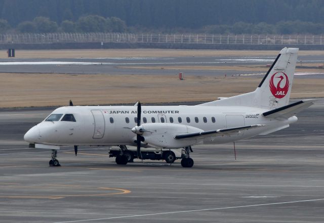 Saab 340 (JA002C) - Kagoshima Airport-Japan 