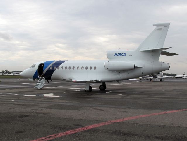 Dassault Falcon 2000 (N18CG) - A very good busiess jet. Exceptional short fiel performance. Three engine safety. No location as per request of the aircraft owner.