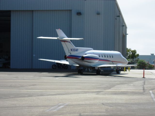 Hawker Siddeley HS-125-400 (N35WP) - 1974 Hawker Siddeley HS-125-600Abr /Parked at McClellan-Palomar Airport, Carlsbad, CA