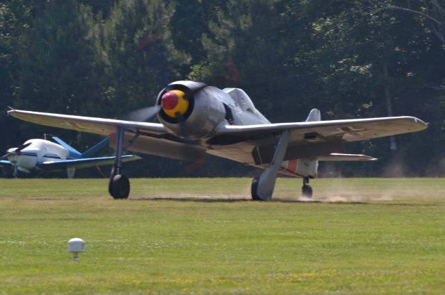 N190BR — - Fw-190 at Warbirds Over the Beach 2019 at the Military Aviation Museum in Virginia Beach, VA on May 2019