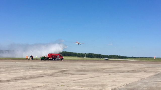 TERR-MAR Turbo Sea Thrush (N715GF) - Georgia Forestry fire suppression training/demo at Thomasville Municipal Airport. 