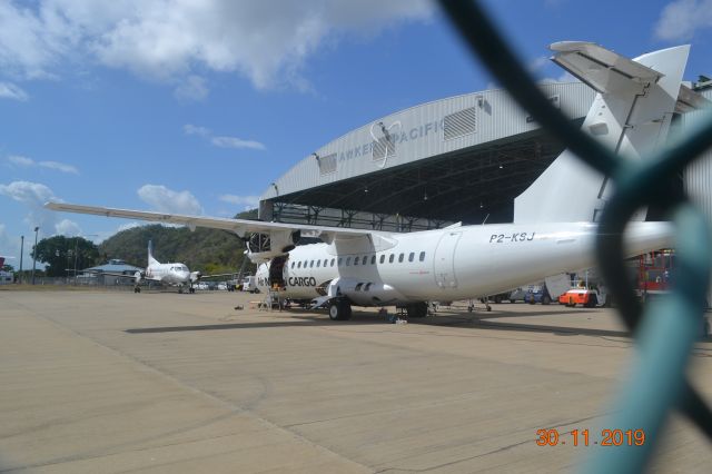 ALENIA Surveyor (ATR-42-500) (P2-KSJ) - Repaint and service for new contract with Air Niugini Cargo