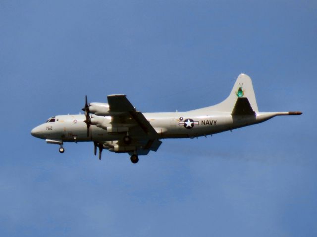 Lockheed P-3 Orion (N762) - VPU-2 P-3 Orion on final approach to Lihue, Kauai.br /The Wizards are watching!