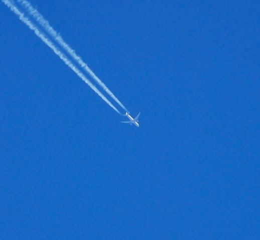 BOEING 767-300 (N668UA) - Flying high over SC.