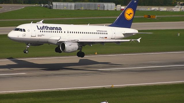 Airbus A319 (D-AILR) - landing from Frankfurt R28