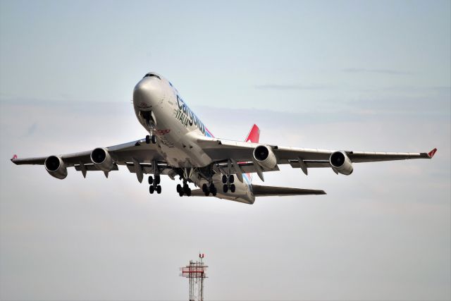 Boeing 747-400 (LX-TCV) - 23-L Departure