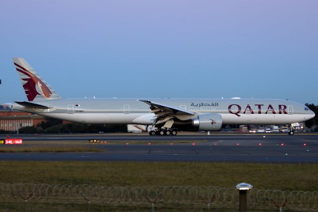 BOEING 777-300ER (A7-BEN) - on 13 August 2019