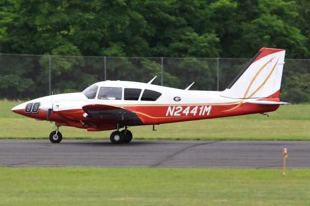 Piper Aztec (N2441M) - Morning launch for AirVenture Cup Race, 21 July 2024
