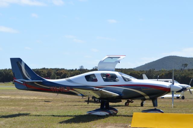 PAI Lancair ES (VH-HLP) - Lancair Super ES parked at Flinders Island, Mar 2018