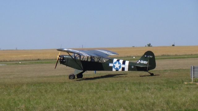 Piper NE Cub (F-GHBY) - During "Meaux Airshow" 2022