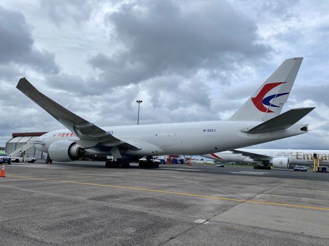 BOEING 777-200LR (B-222J) - ANC to JFK