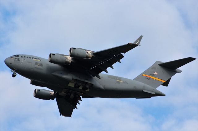 Boeing Globemaster III (AFR44135) - The Low & Slow Approach Oshkosh 2018. 