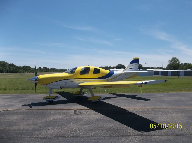 PAI Lancair ES (N144GP) - Out of the paint shop. Airframes, INc., Trenton TN