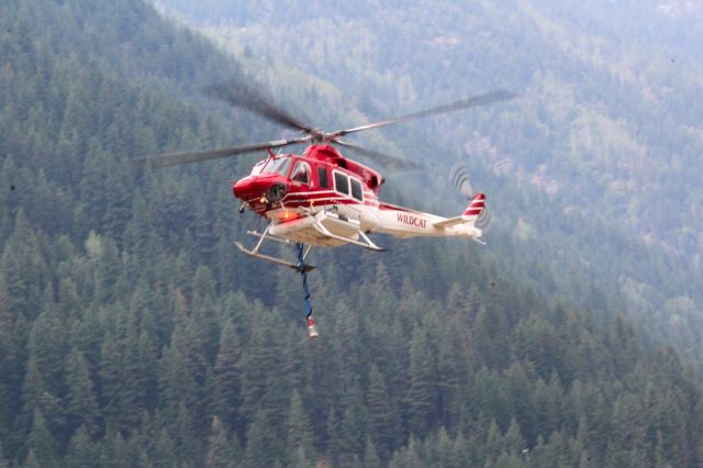 C-FEPX — - Wildcats bell412 on final after a busy day fighting fires