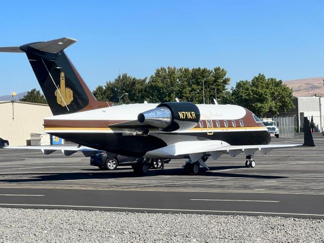 Canadair Challenger (N71KR) - Kid Rocks Challenger at Renobr /“American Badass”