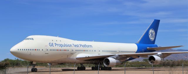 BOEING 747-100 (N747GE) - 22 Jun 2019br /Pima Air and Space Museum, Tucson, AZ